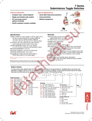 T101SHZQE datasheet  